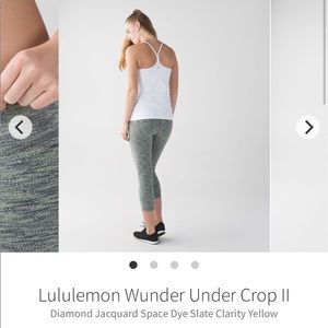 Lululemon Wunder Under Crop II